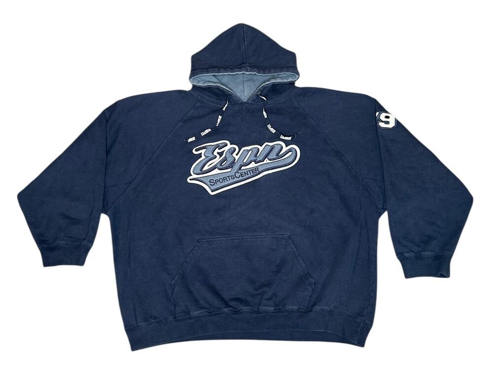 Vintage ESPN SportsCenter Script Pullover Hoodie